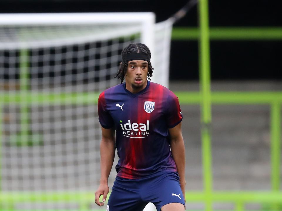 Albion U18 player Jamal Mohammed 