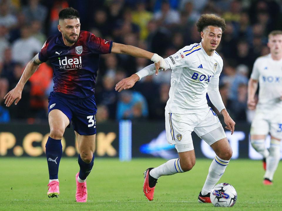 Okay Yokuslu in action against Leeds