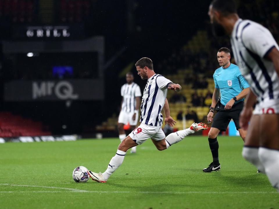 Albion in action against Watford.