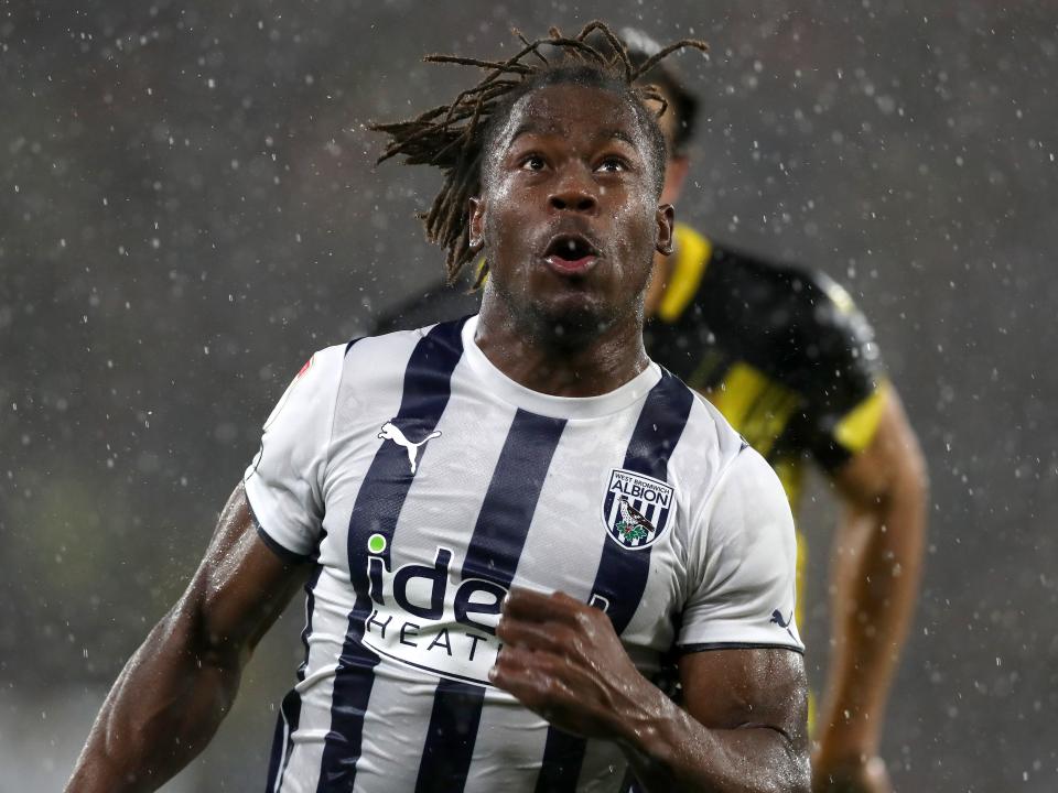 Albion in action against Watford.