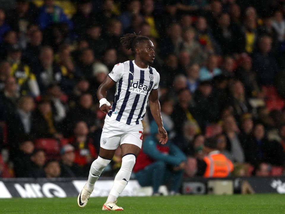 Albion in action against Watford.