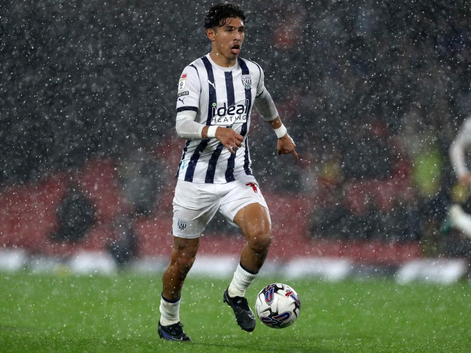 Albion in action against Watford.