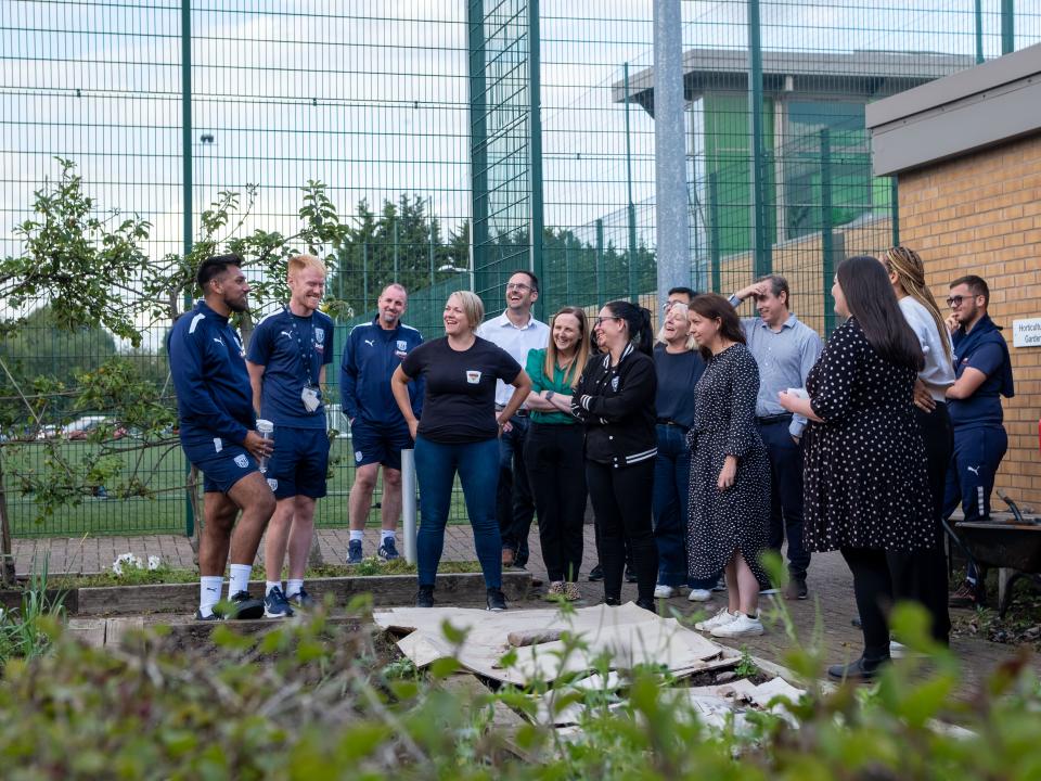 Hatch and KFC Partners visit The Albion Foundation