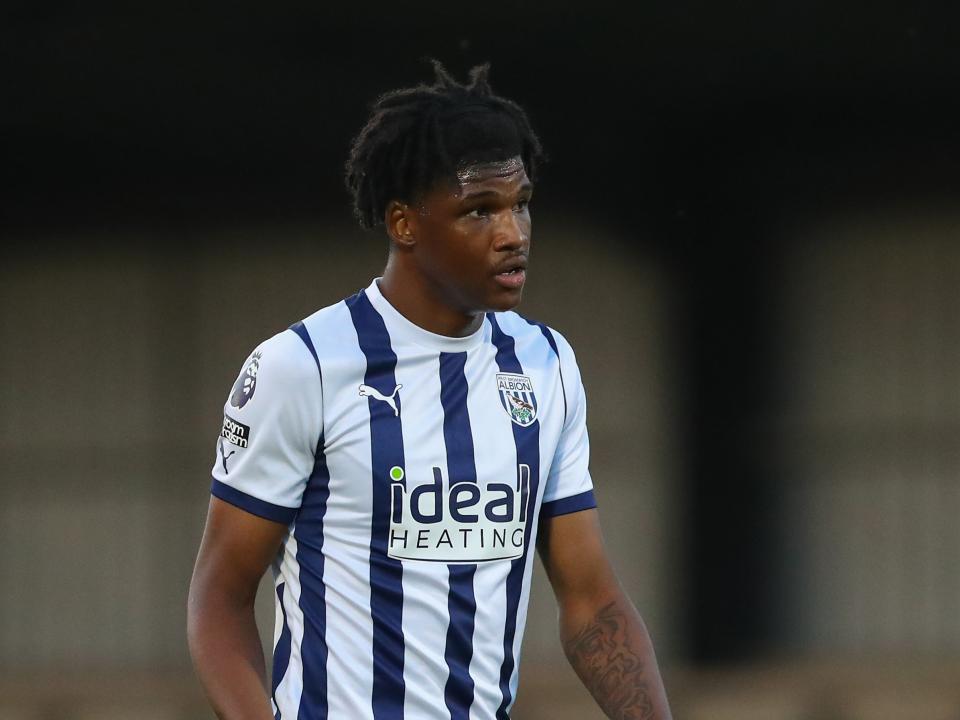 A photo of Aaron Harper-Bailey in action for Albion's PL2 side