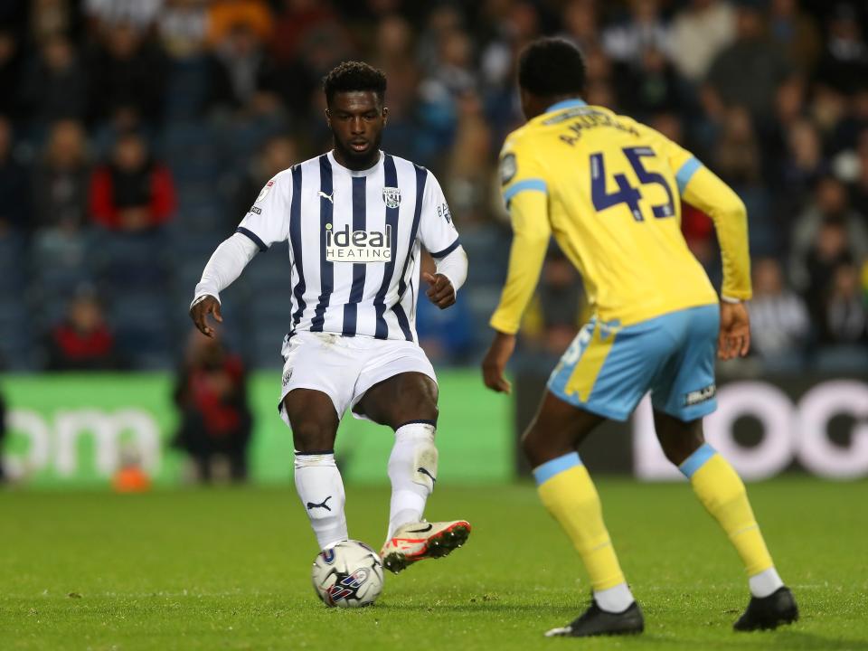 Cedric Kipre on the ball against Sheffield Wednesday