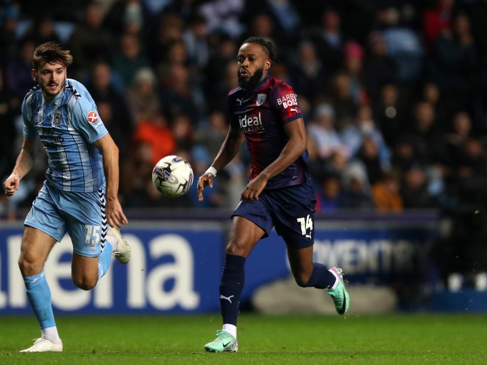 Nathaniel Chalobah chases the ball against Coventry