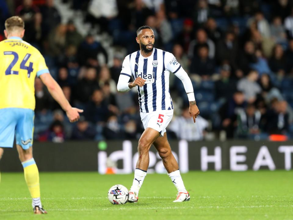 Kyle Bartley on the ball against Sheffield Wednesday