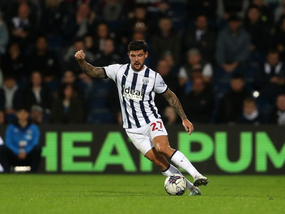 Alex Mowatt in action against Sheffield Wednesday
