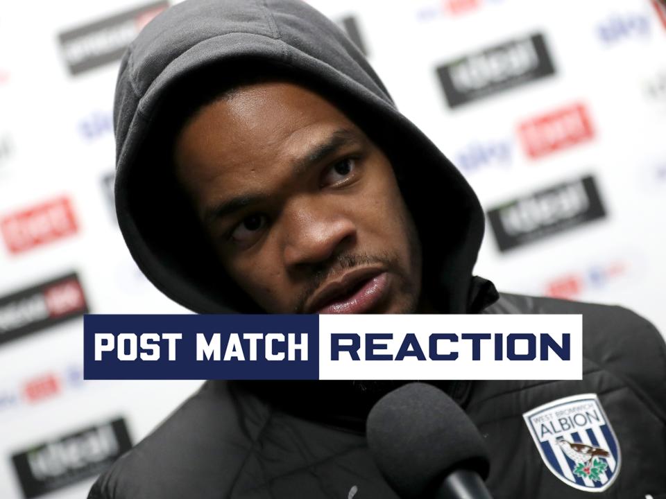 Grady Diangana is interviewed by WBA TV after scoring against QPR