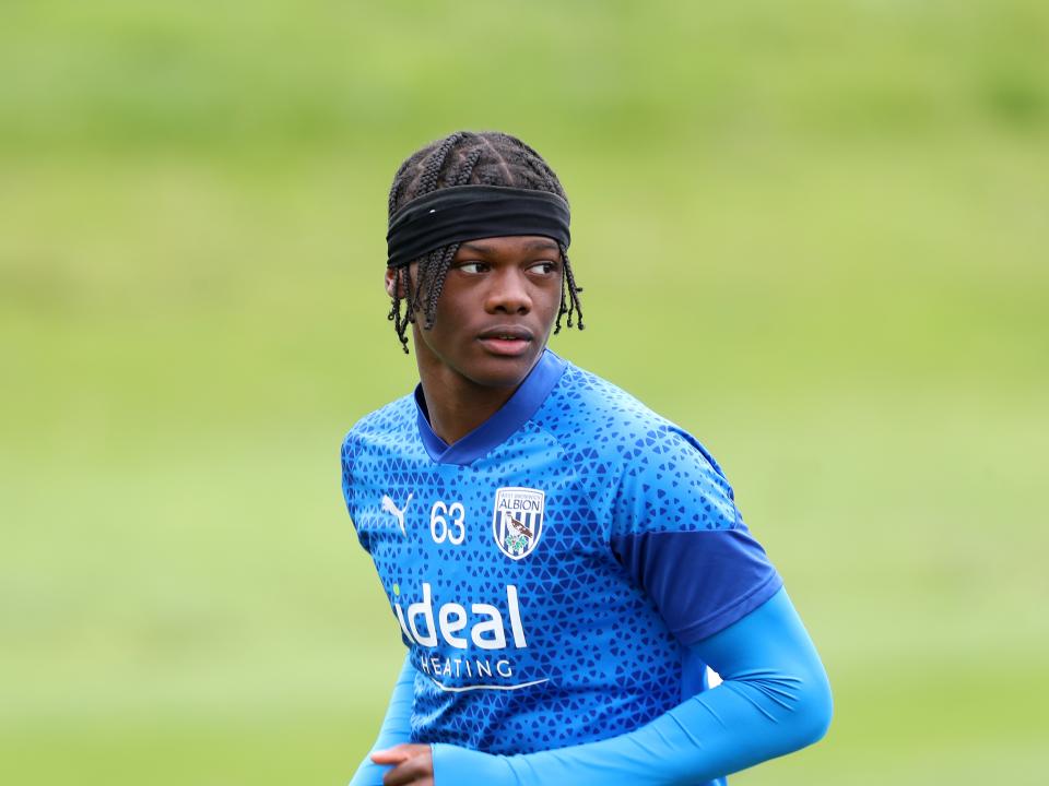 Adriel Walker in training 