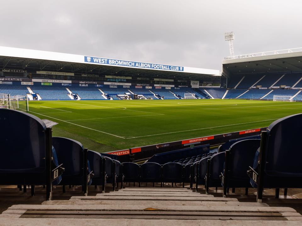 An image of the West Stand at The Hawthorns