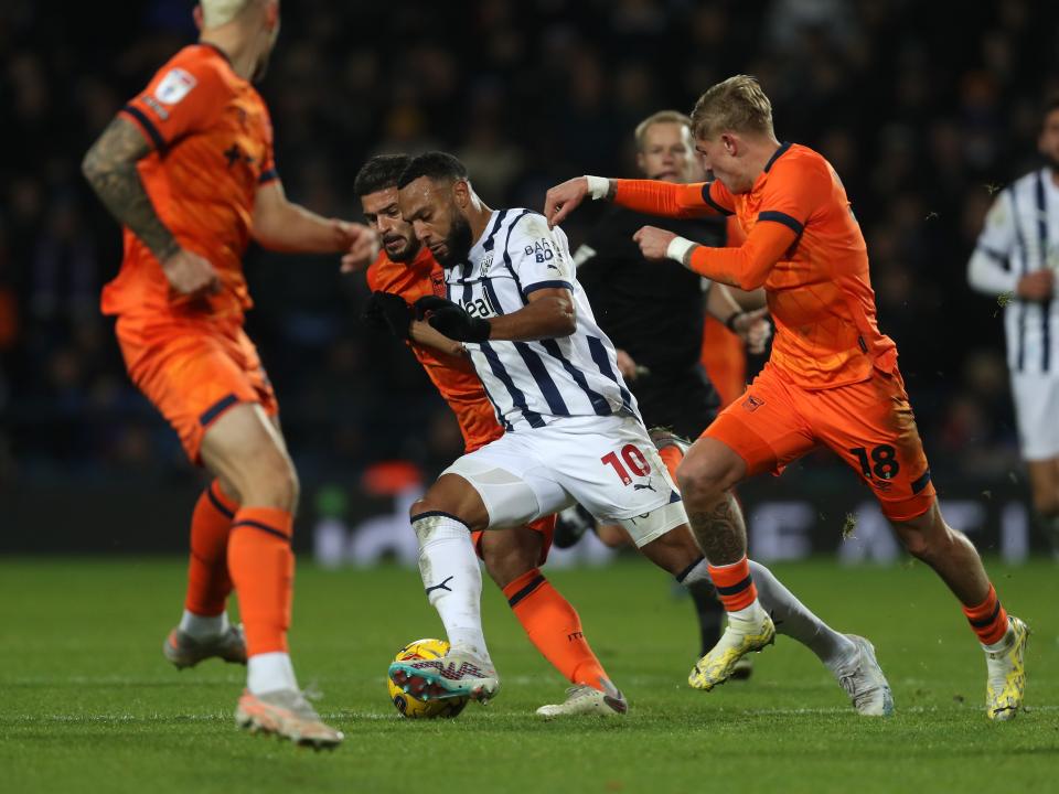 Matty Phillips on the ball against Ipswich 
