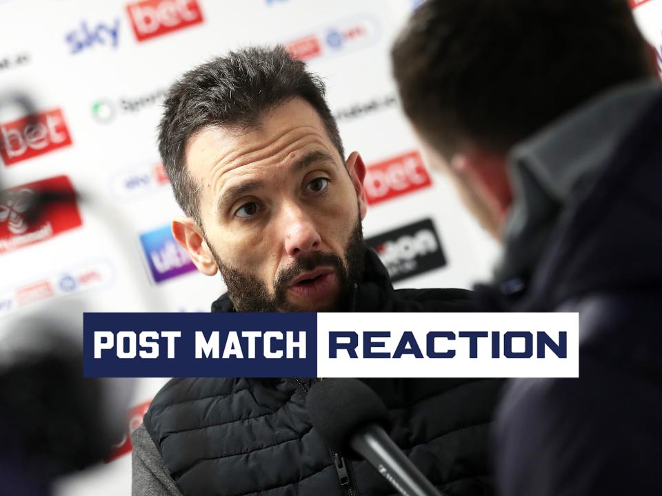 Carlos Corberán speaks to WBA TV after defeat at Southampton