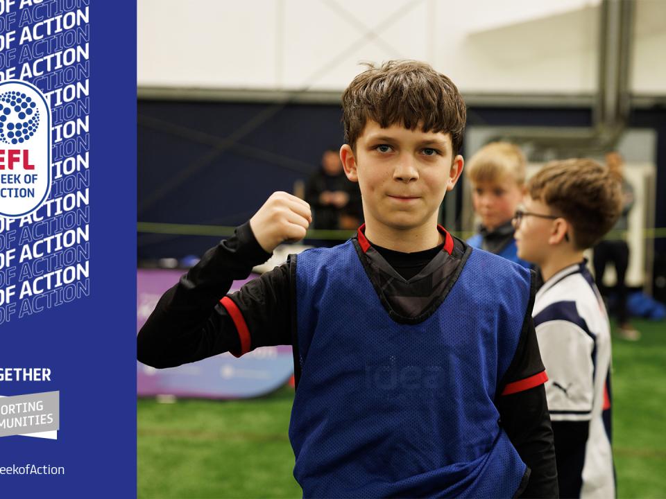 EFL Week of Action branding with a picture from our Go Local project