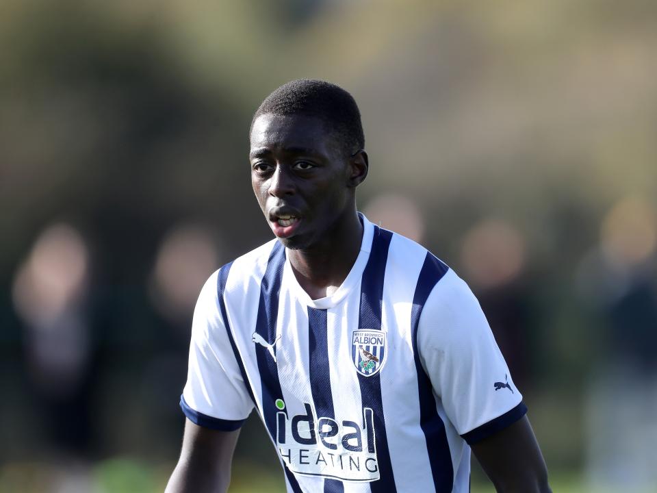 Eseosa Sule in action for Albion's U18 side