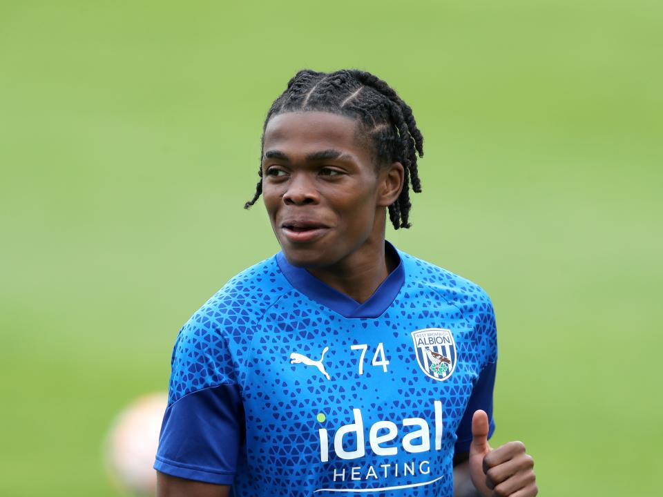 Divine Onyemachi in training 