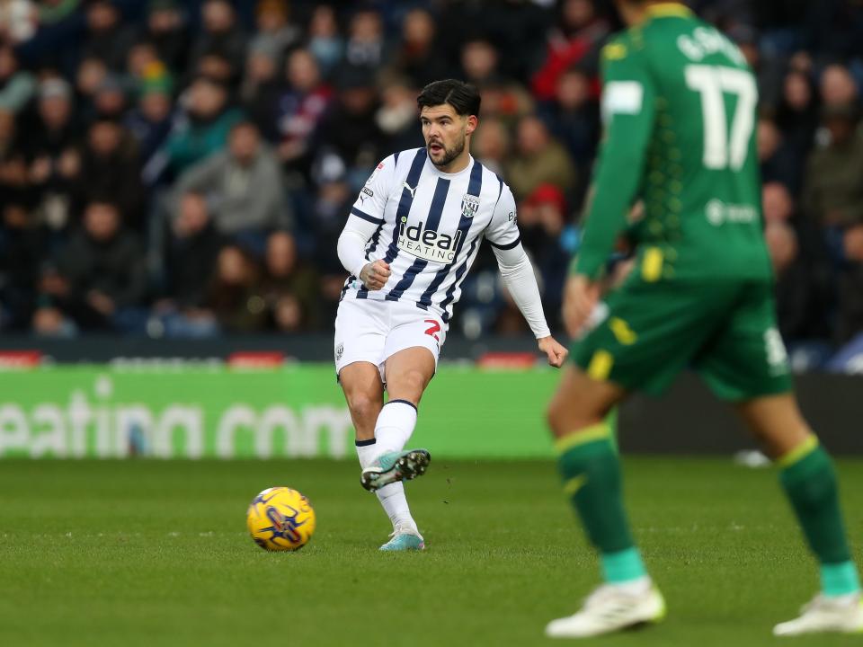 Alex Mowatt on the ball against Norwich