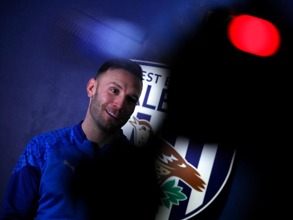 Andi Weimann being interviewed by WBA TV