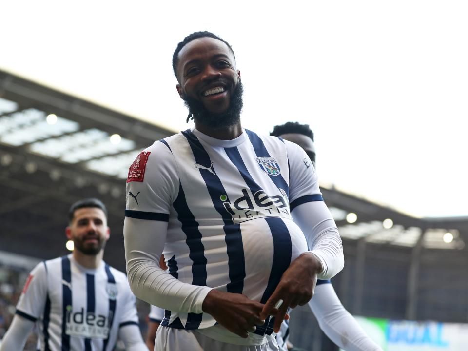 Nathaniel Chalobah celebrates scoring against Aldershot 
