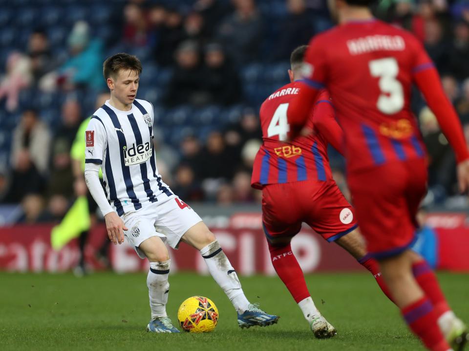 Fenton Heard in action against Aldershot