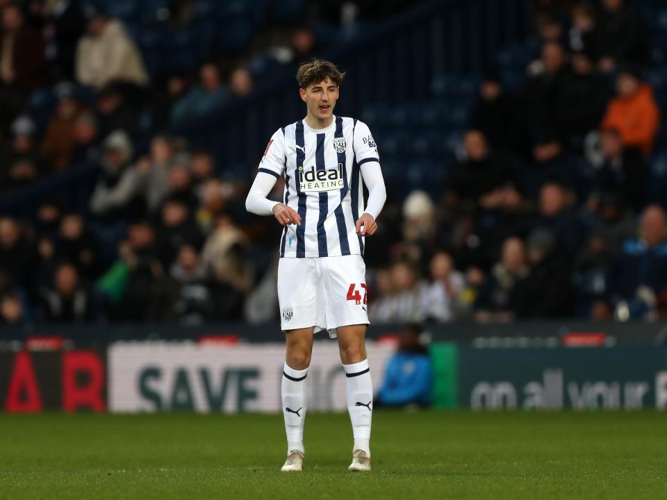 Josh Shaw in action on his debut against Aldershot