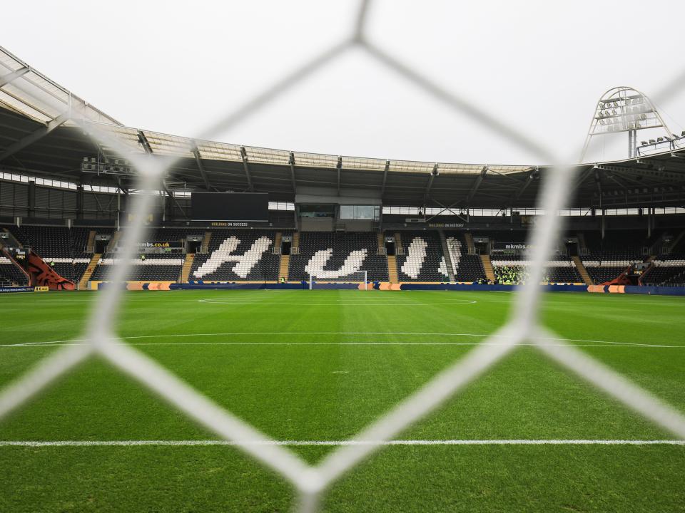 A general view of the MKM Stadium in Hull