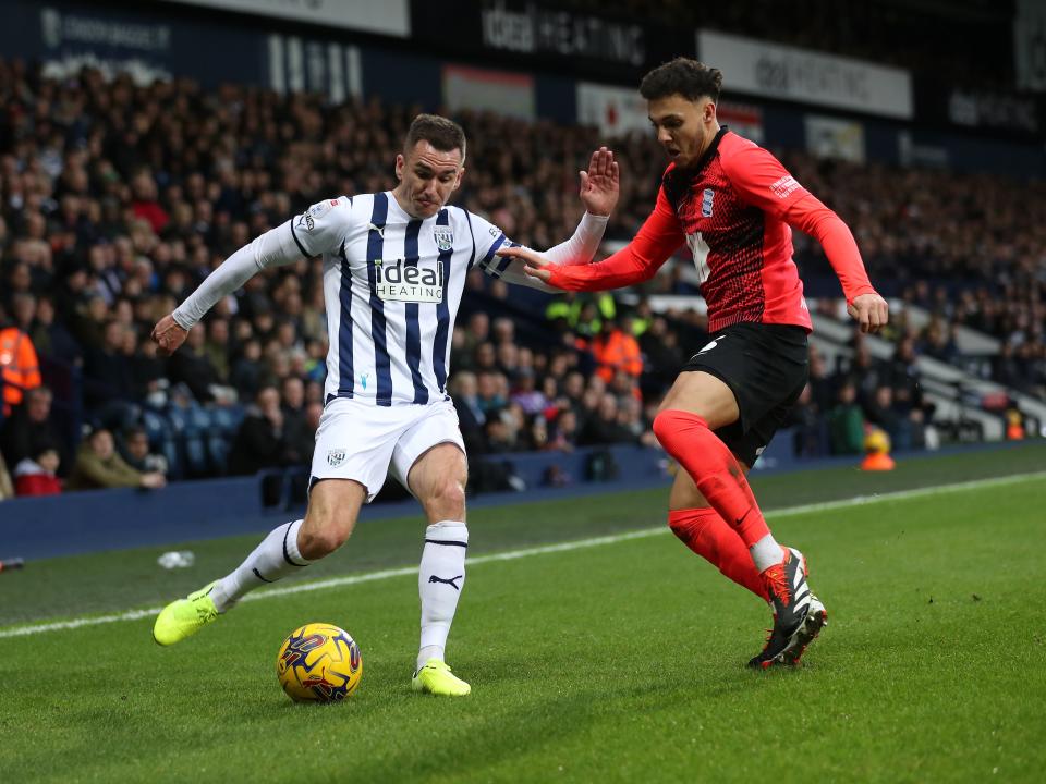 Jed Wallace on the ball against Blues
