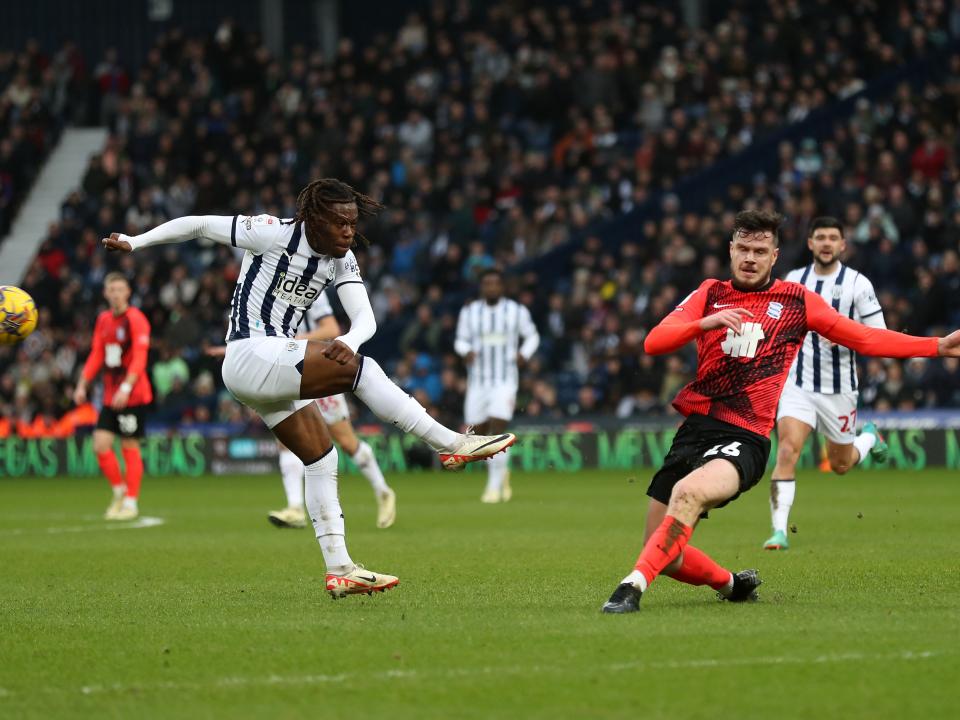 Brandon Thomas-Asante shooting against Blues