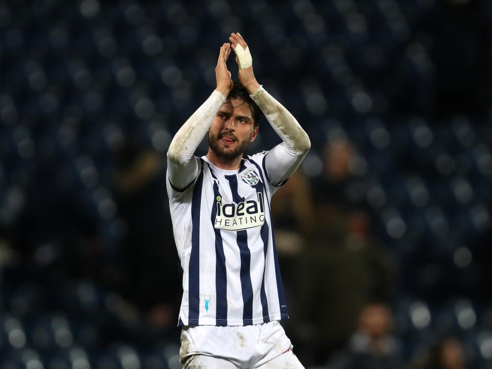Okay Yokuslu applauds Albion fans after beating Cardiff 