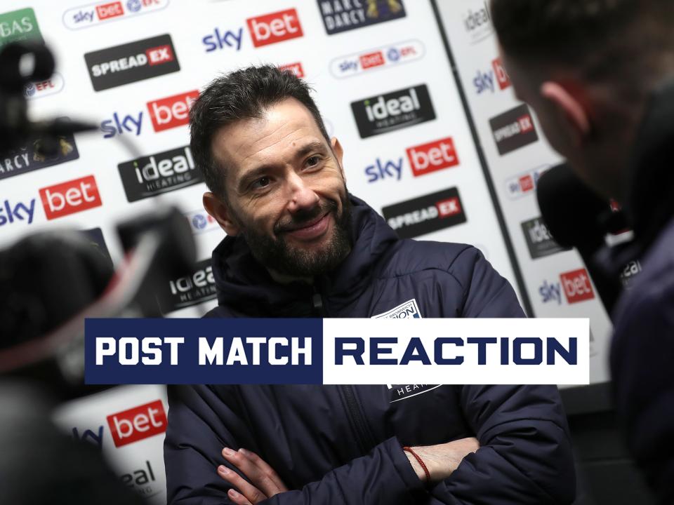 Carlos Corberán speaks to WBA TV after beating Blues