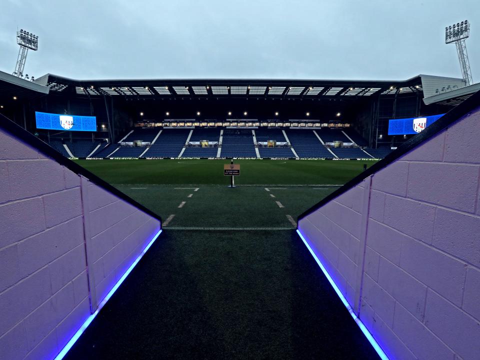 A general view of the East Stand at The Hawthorns