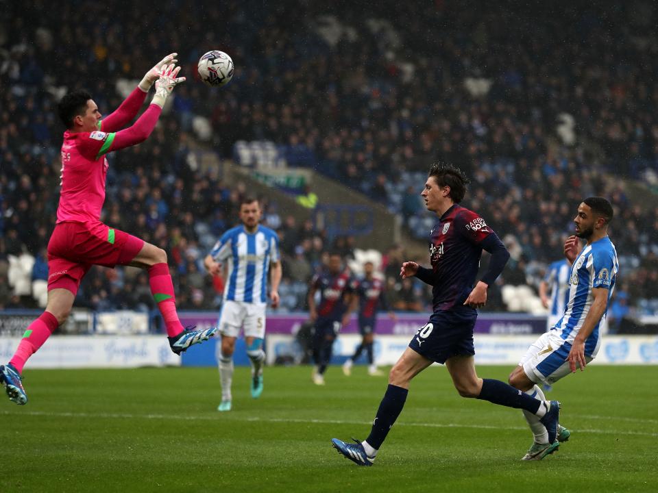 Albion in action against Huddersfield Town.