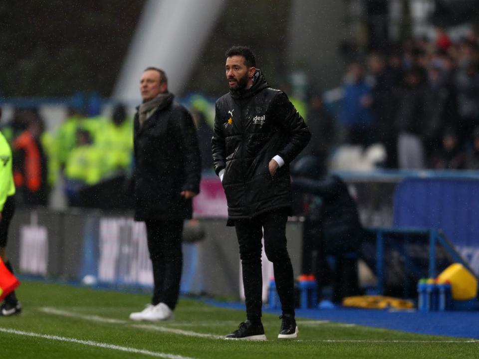 Albion in action against Huddersfield Town.