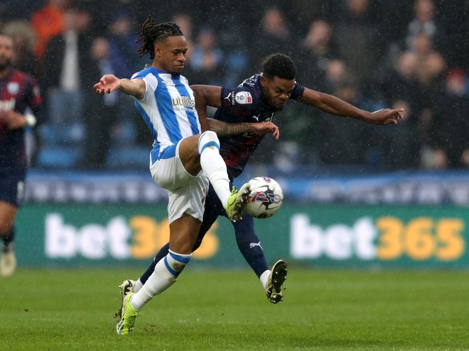 Albion in action against Huddersfield Town.