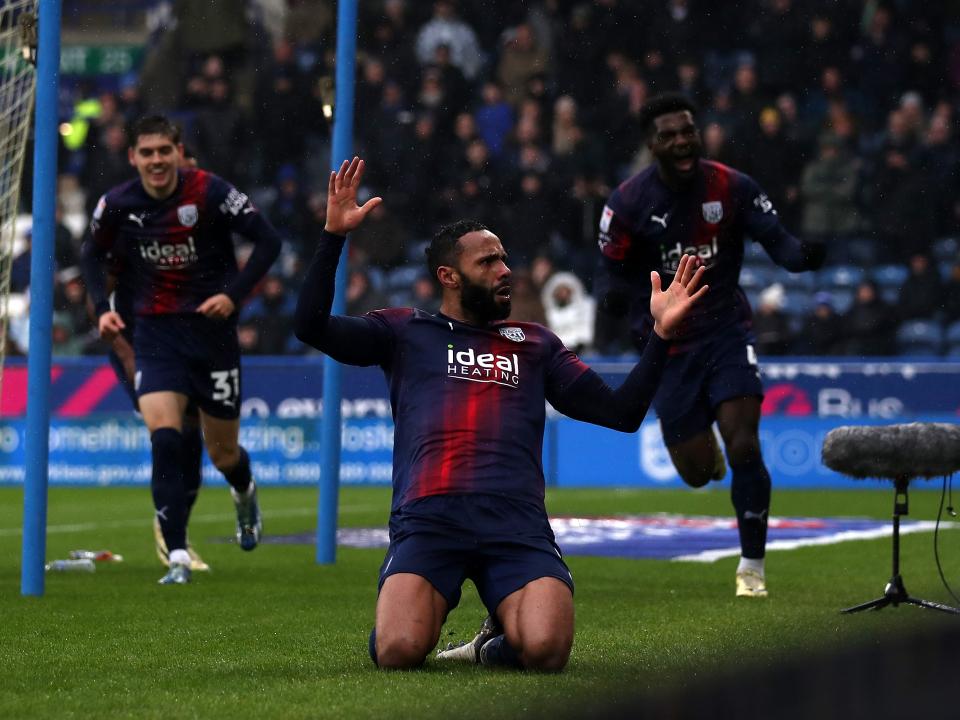 Albion in action against Huddersfield Town.