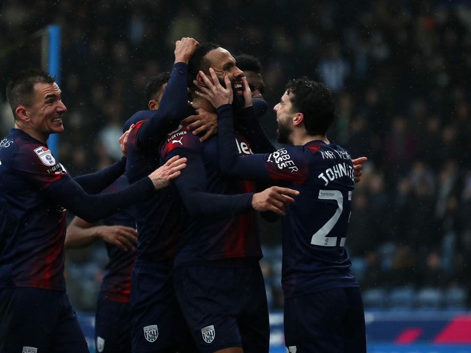 Albion in action against Huddersfield Town.