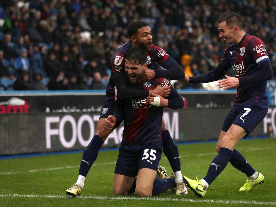 Albion in action against Huddersfield Town.