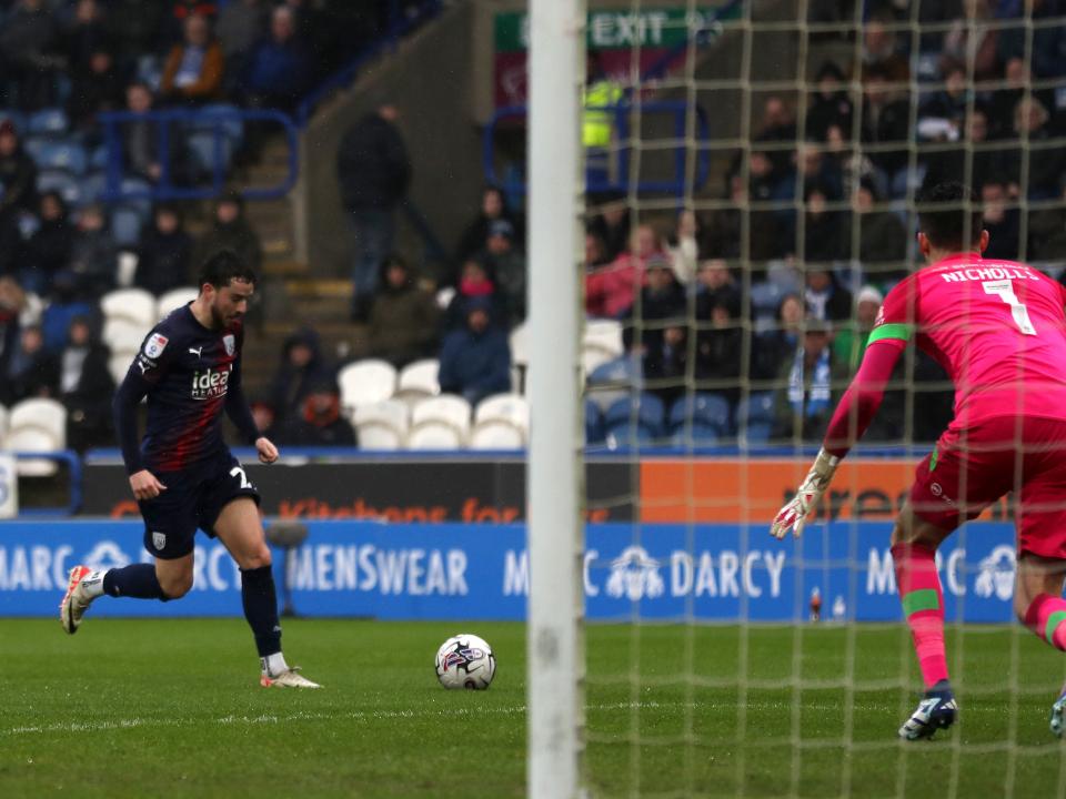 Albion in action against Huddersfield Town.