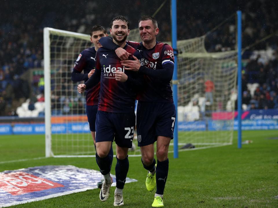 Albion in action against Huddersfield Town.