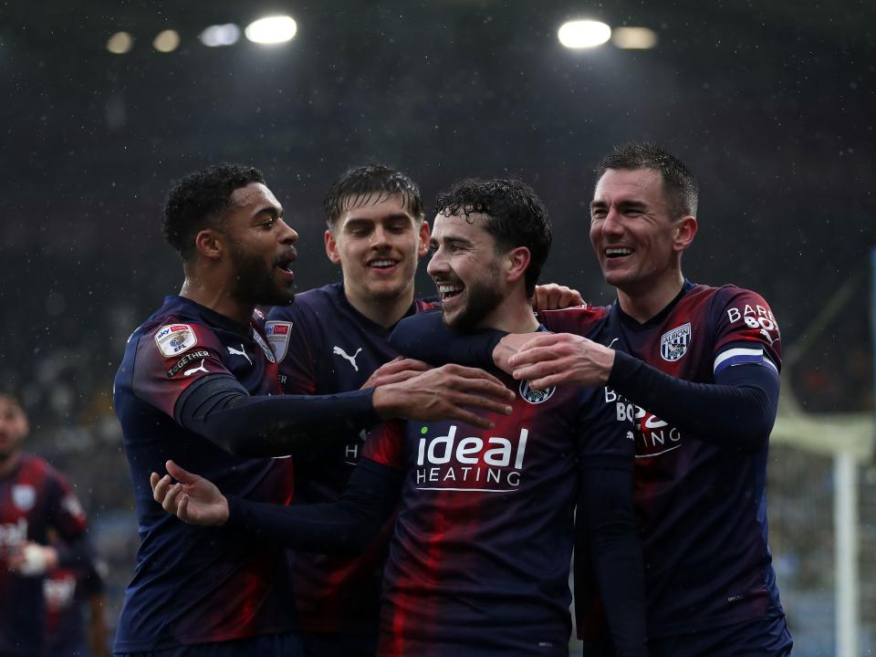 Albion in action against Huddersfield Town.