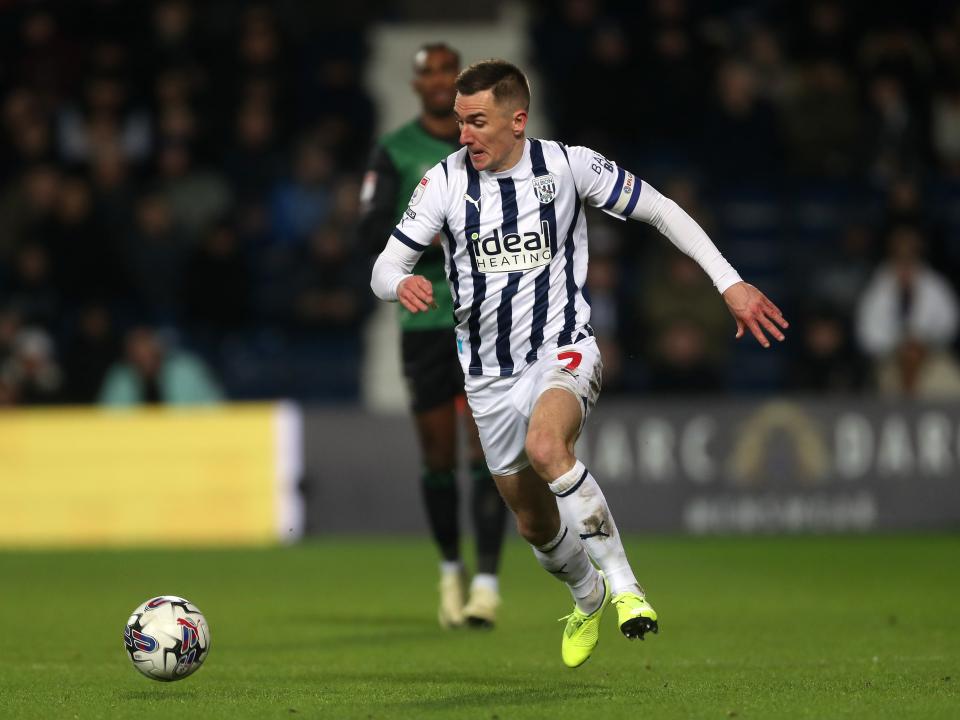 Jed Wallace running with the ball against Coventry 