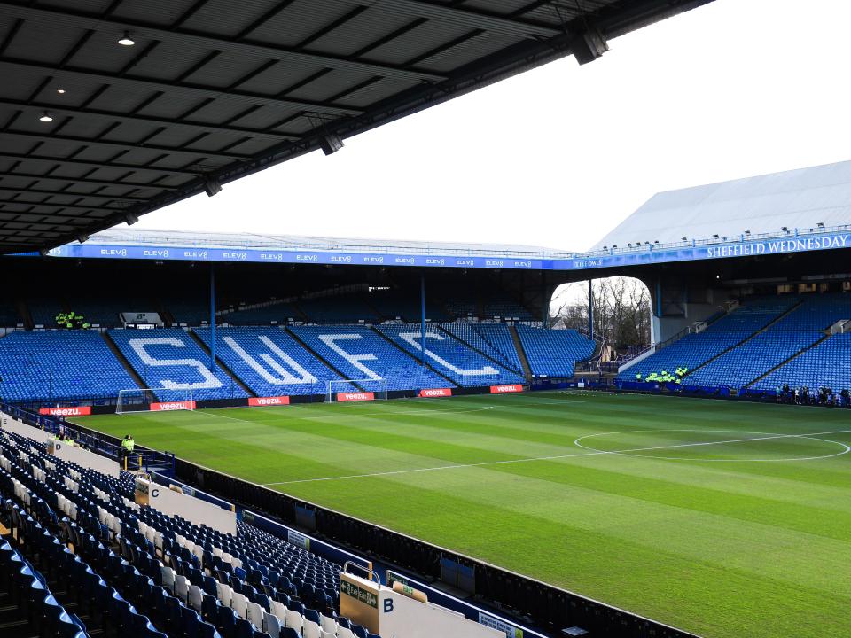 An image of Sheffield Wednesday's Hillsborough Stadium