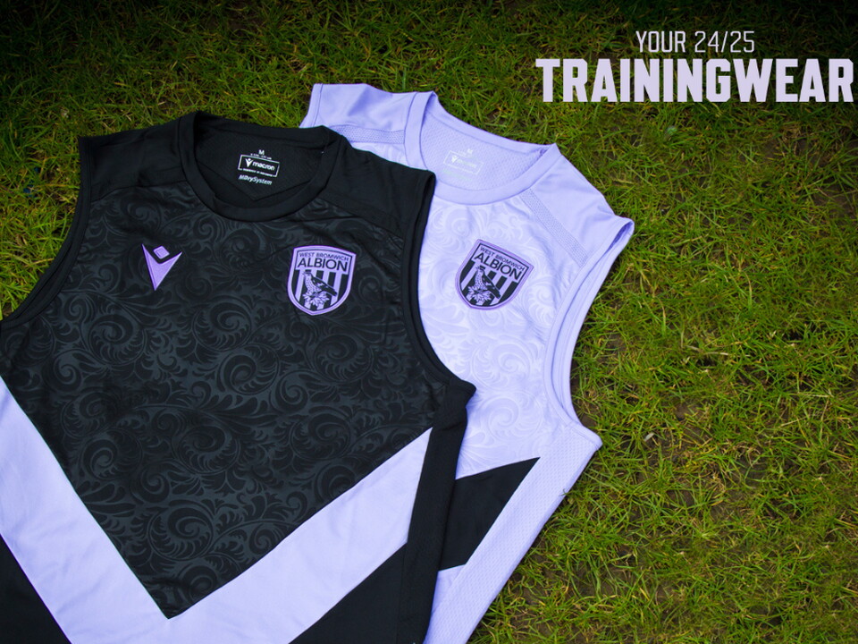 Albion's 2024/25 trainingwear.