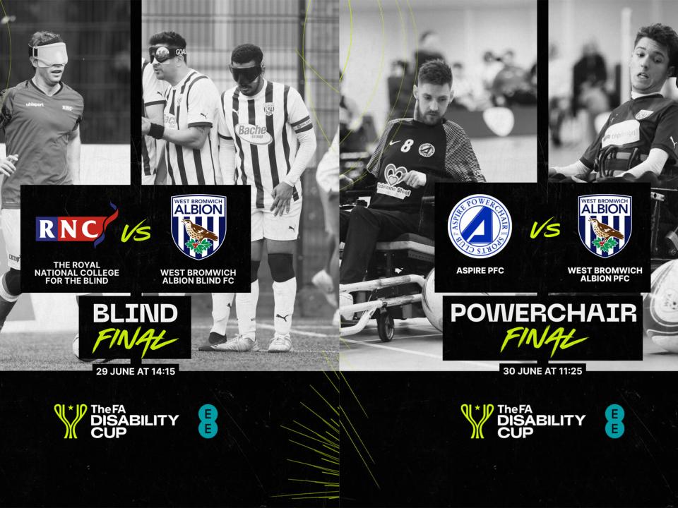 FA Disability Cup - Blind & Powerchair Fixtures graphic
