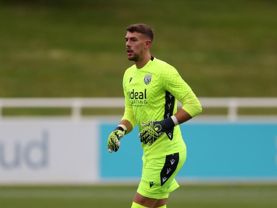 Alex Palmer in action against Bolton