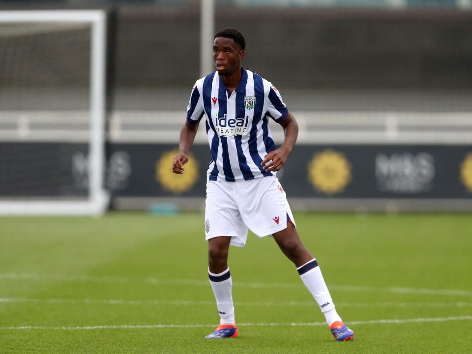 Kevin Mfuamba in action against Bolton