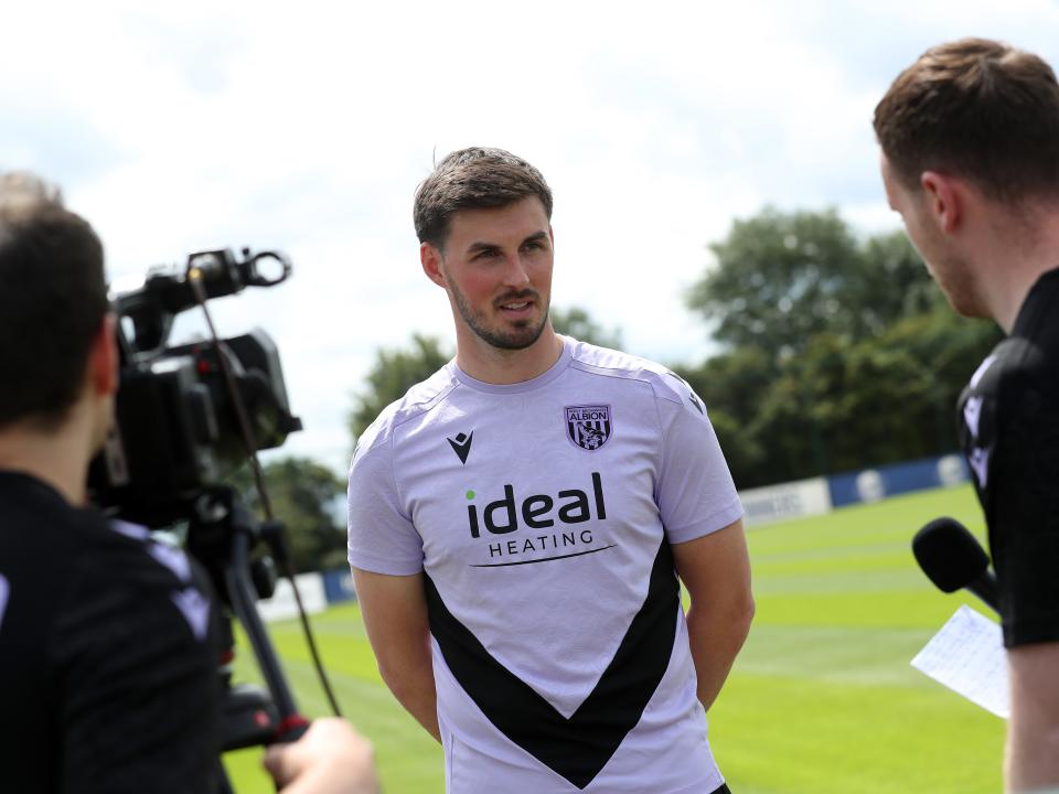 Joe Wildsmith is interviewed by WBA TV