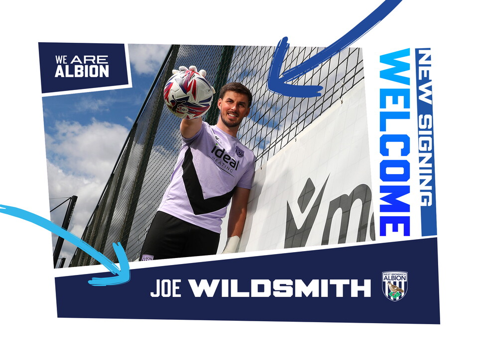 Announcement graphic for Joe Wildsmith
