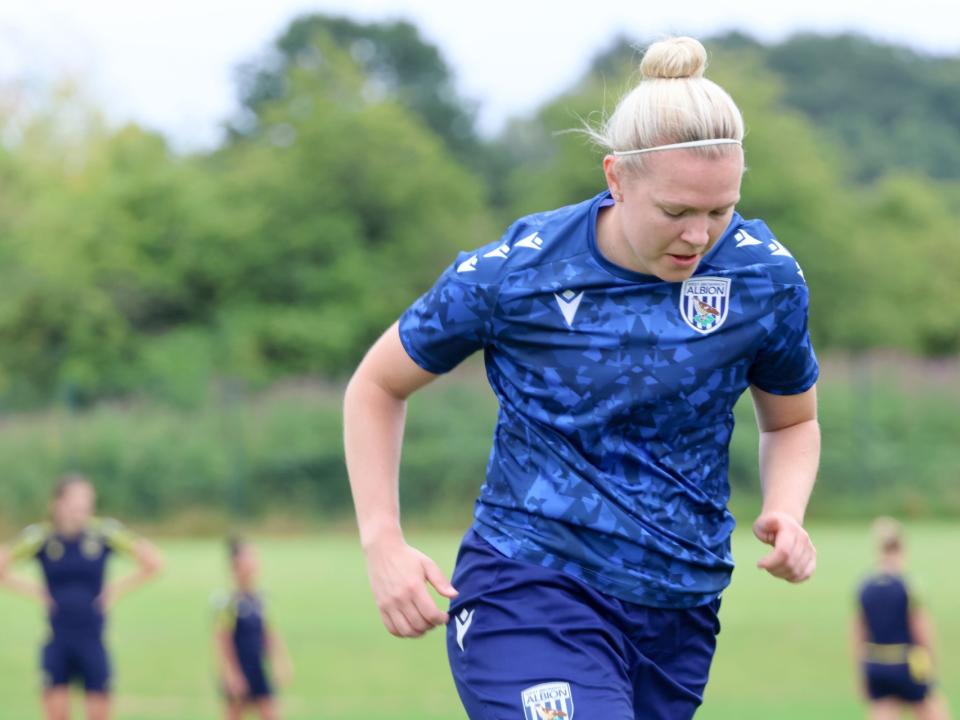 Albion Women captain Hannah George.
