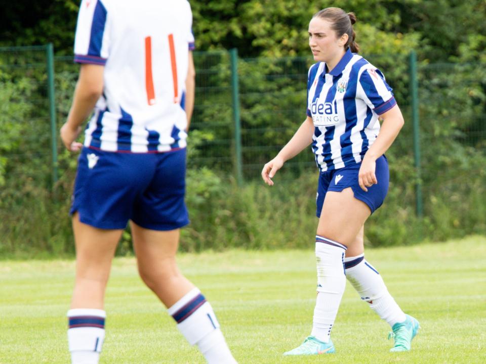Fran Orthodoxou, Albion Women midfielder.